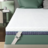 3 Inch Firm Mattress Topper Twin Size, Memory Foam Bed Topper with Soft & Firm Options for Back Pain Relief