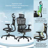 Office Computer Desk Chair, Ergonomic Desk Chair Mesh Computer Chair with Wheels,