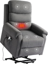 Power Lift Recliner Chair with Massage and Heat for Elderly, Recliner Chairs for Adults