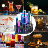 Bartender Kit with Stand, 12-Piece Bar Set | 24oz Cocktail Shaker Set