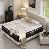 Queen Mattress - 14 Inch Hybrid Mattress Queen Size with Memory Foam