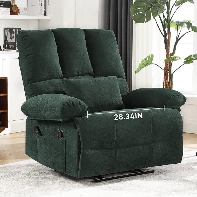 Oversized Recliner Chair 350 lb Weight Capacity