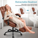 Executive Leather Office Chair, Big and Tall Office Chair