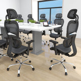 Ergonomic Office Chair, High Back Mesh Office Chair with 3D Armrests and Headrest