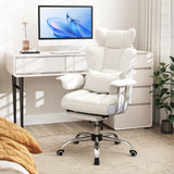 Big and Tall Executive Office Chair with Footrest and Lumbar Support