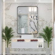 Black Frame Mirror, Bathroom Vanity Mirror