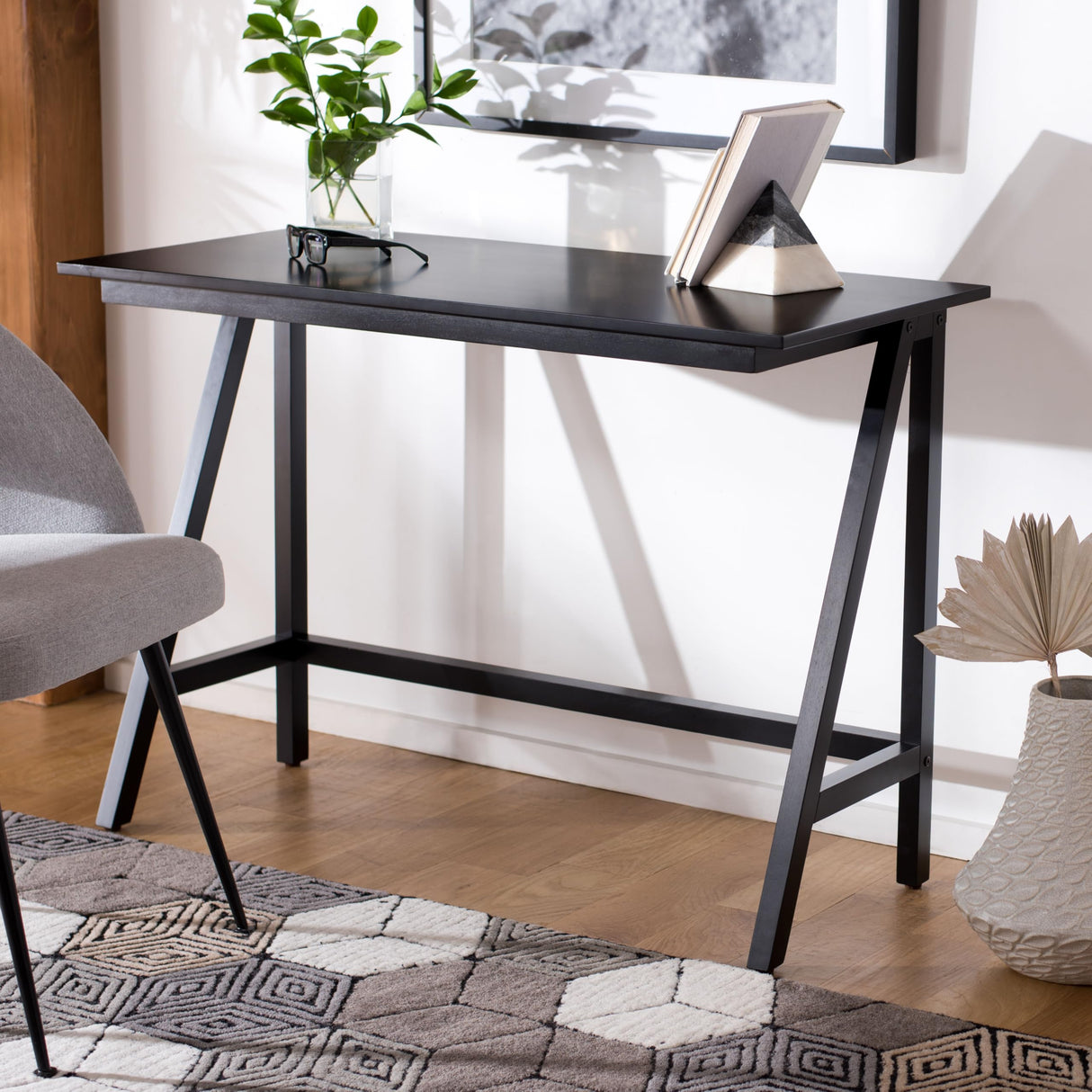 Home Collection Redding Black Desk DSK5000B
