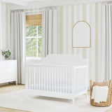 Regency 4-in-1 Convertible Crib in White Greenguard Gold Certified