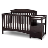 Abby Convertible Crib and Changer, Grey