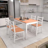 5-Piece Dining Table Set for Small Spaces