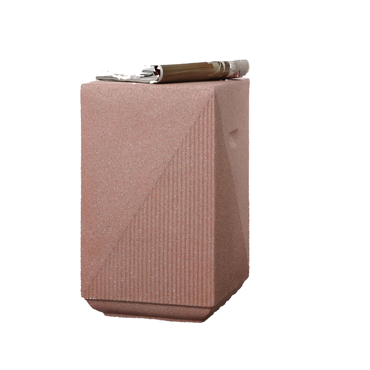 TBL1104C Adrian 20.75" Contemporary Minimalist Square Indoor/Outdoor Accent