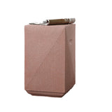 TBL1104C Adrian 20.75" Contemporary Minimalist Square Indoor/Outdoor Accent