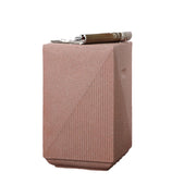 TBL1104C Adrian 20.75" Contemporary Minimalist Square Indoor/Outdoor Accent