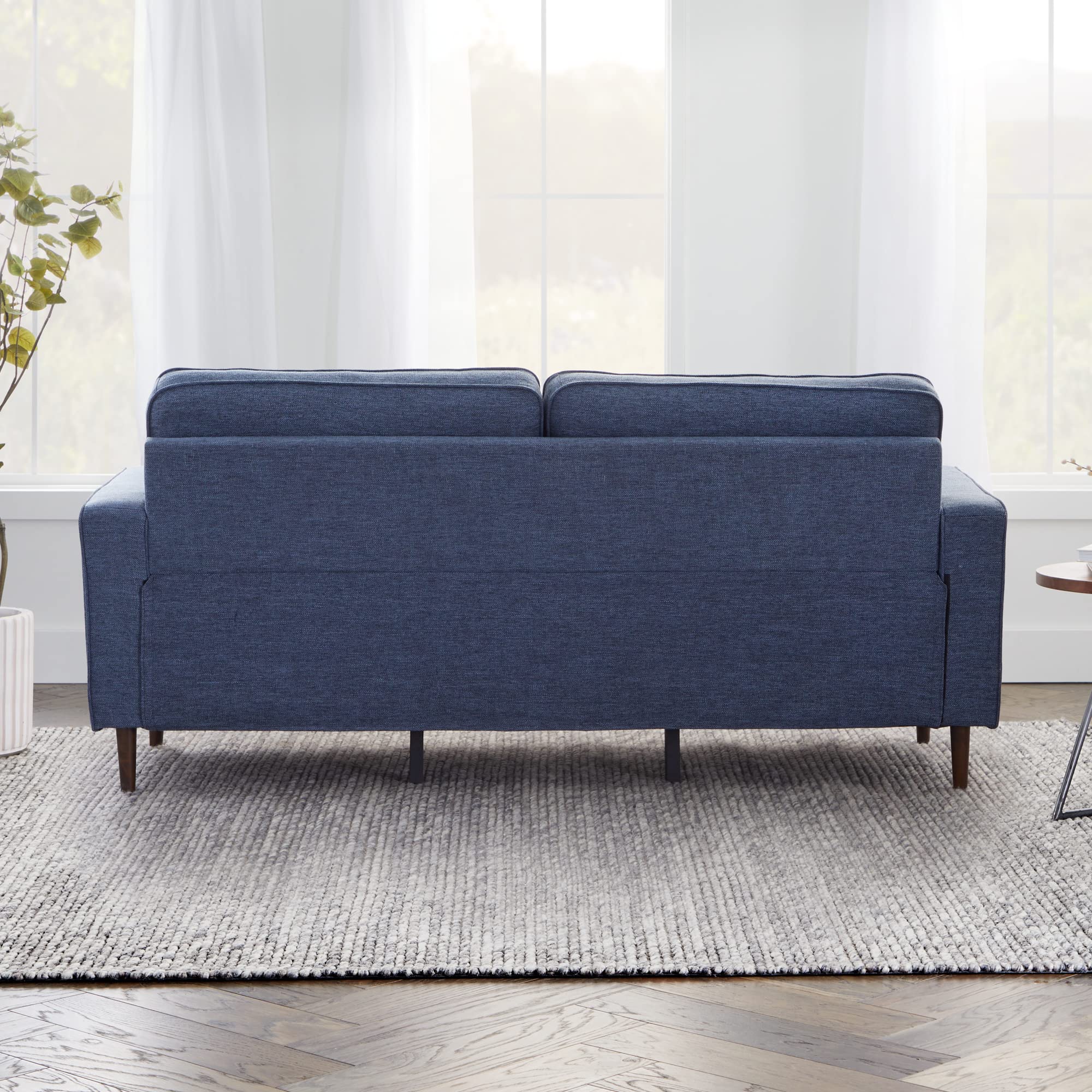 Upholstered Sofa - Couch for Living Room Office or Bedroom - Mid-Century