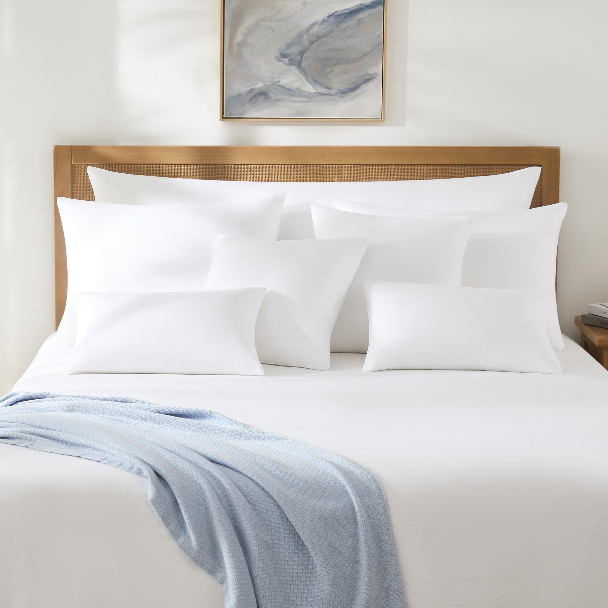 Bed Pillows for Sleeping - Breathable & Comfortable, Ideal for Side