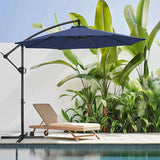 10ft Offset Patio Umbrella - Offset Hanging Cantilever Patio Outdoor Market Umbrella