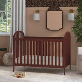 , Beau 3-in-1 Convertible Crib in Crimson, Gold Certified