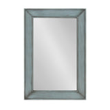 Yuda Wooden Rectangle Framed Wall Mirror