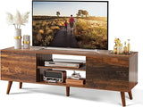 TV Stand for 55 60 inch TV, Mid Century Modern TV Console, Entertainment Center