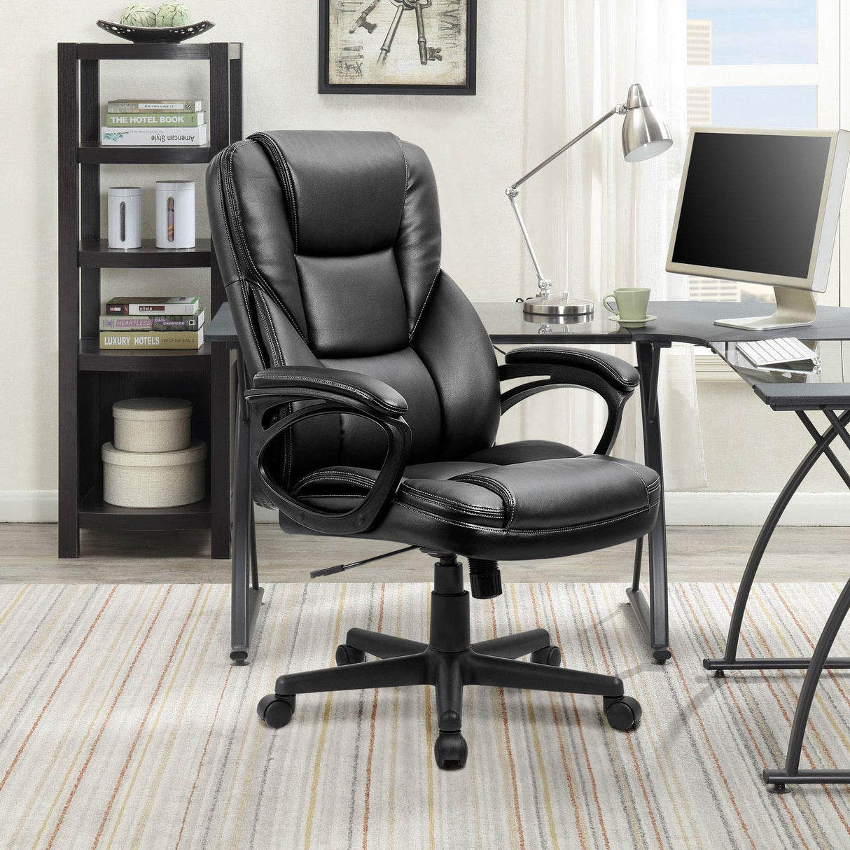 Office Executive Chair High Back Adjustable Managerial Home Desk Chair