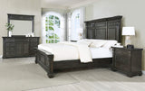 Farson Wood Panel Bed, Dresser, Mirror, Nightstand,