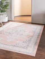 Parker Collection Area Rug 10' x 14' Rose