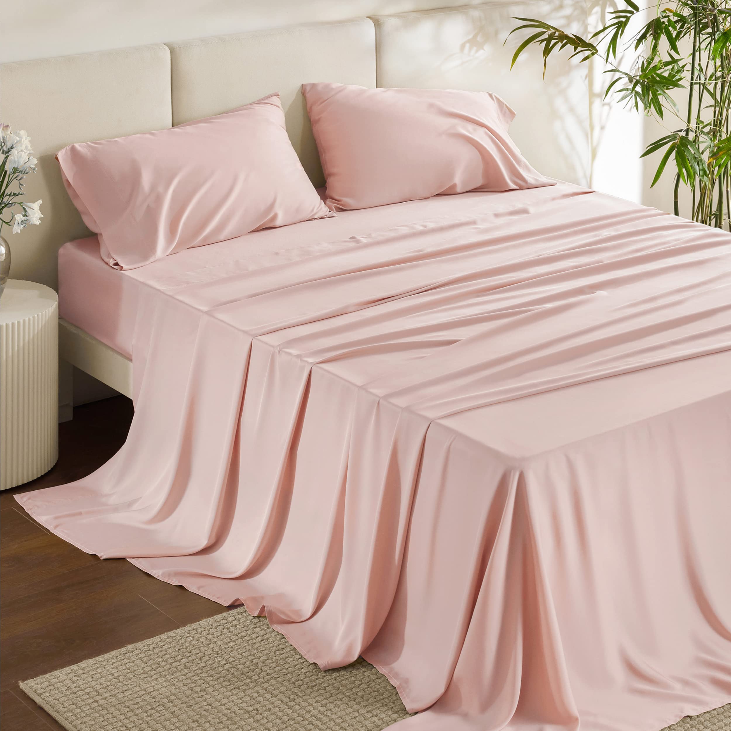 Queen Sheets, Rayon Derived from Bamboo, Queen Cooling Sheet Set