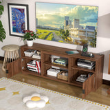 Fluted Mid-Century Modern TV Stand for TVs up to 80"