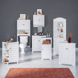 Brookfield Bathroom Storage Cabinet with 2 Shutter Style Doors with Adjustable Shelves