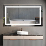 20x28 LED Bathroom Mirror - Anti-Fog Dimmable Backlit Vanity Mirror