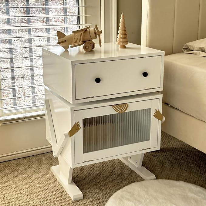 LED Light Strips, Modern End Table