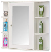 Assembled and Ready for Installation Multifunctional White Wall Mount Medicine Cabinet