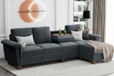 107'' Sectional Sofa Couches for Living Room L Shaped Couch with Storage