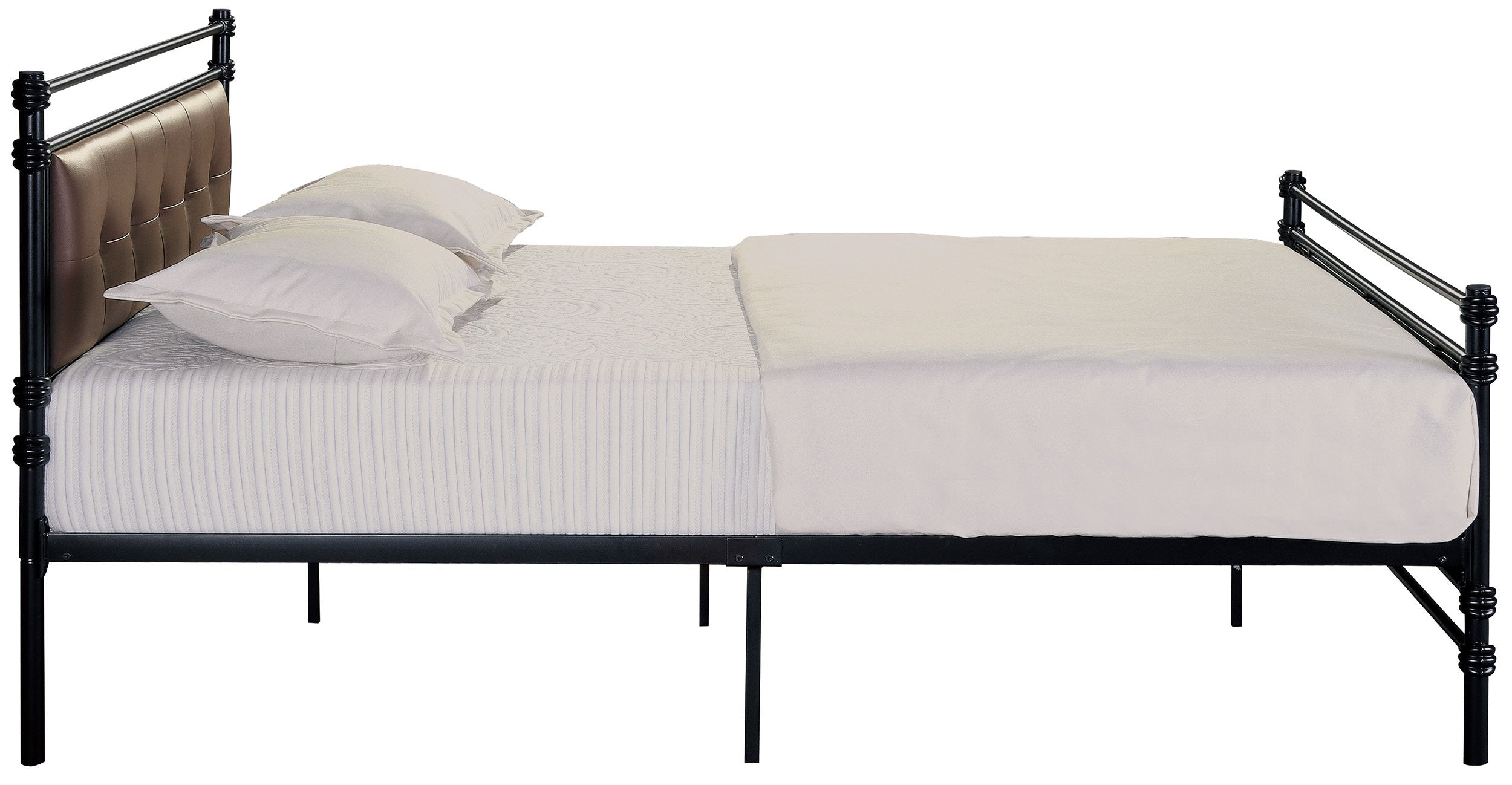 Jayla TMetal Platform Bed