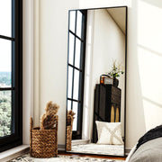 Mirror - Full Body Mirror/Rectangle Floor Mirror Aluminun Alloy Frame Body Mirror
