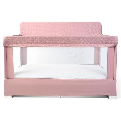 Lunaire Full Size Crib & Playard | Breathable Mesh Baby Crib | Tool-Free Assembly Baby Bed