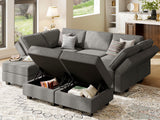 Modular Sectional Sofa Modular Sleeper Couch Convertible Sectional Sofa Bed Set