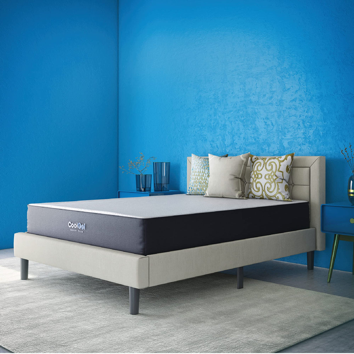 Classic Brands Cool Gel Ventilated Memory Foam 10-Inch Mattress