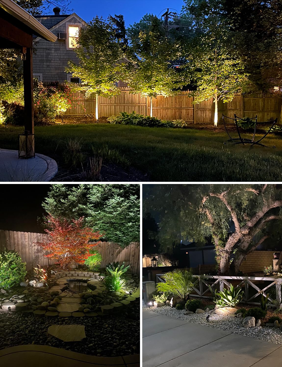 12W Low Voltage LED Landscape Lights with Connectors