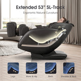 SL Track Massage Chair, Zero Gravity Massage Chairs Full Body with APP, Waist