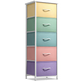Kids Bedroom - Chest of 5 Drawers, Tall Storage Tower
