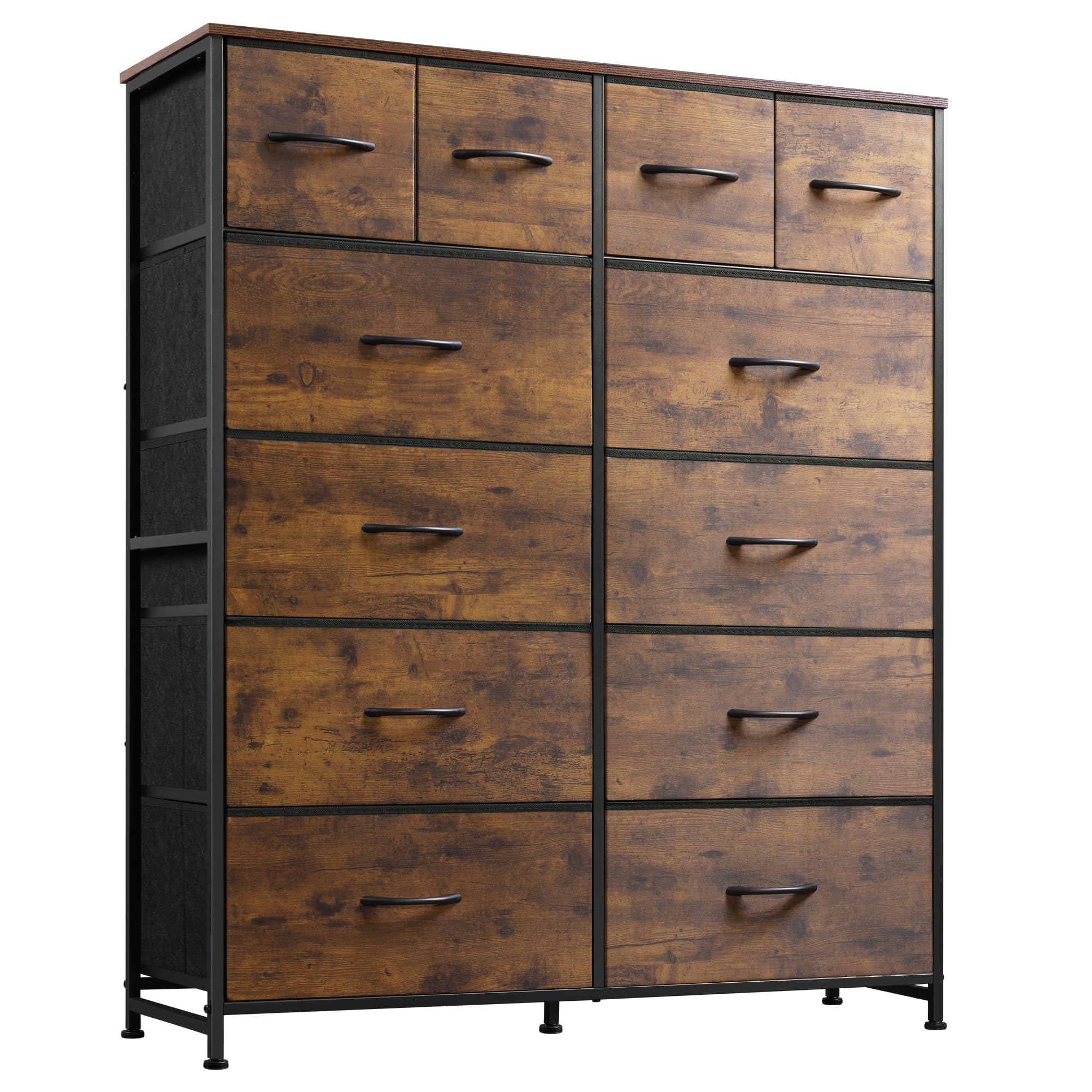 Tall Dresser for Bedroom with 12 Drawers