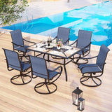 Outdoor Patio Dining Set for 6, Outdoor Furniture Set