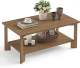 Rectangle Coffee Table, 39" Rectangle Rustic Modern Coffee Table, Sofa Table