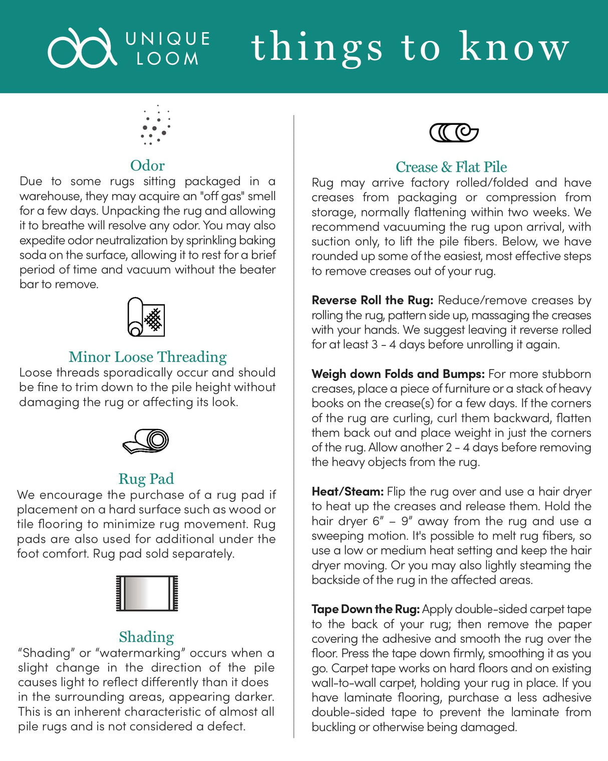 Unique Loom Portland Collection Area Rug - Astoria (6' 1" x 9' Rectangle, Beige/ Gray)