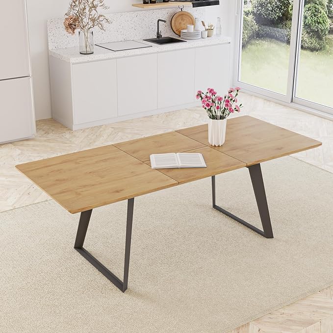 Modern mid-Century Dining Table Dining Table and