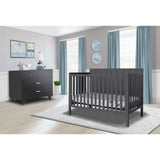 Furniture Essex Crib Classic 4-in-1 Convertible Crib, Made of Wood, Non-Toxic Finish,