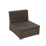 SV42-SVYN701-7P Outdoor Patio Furniture, Black