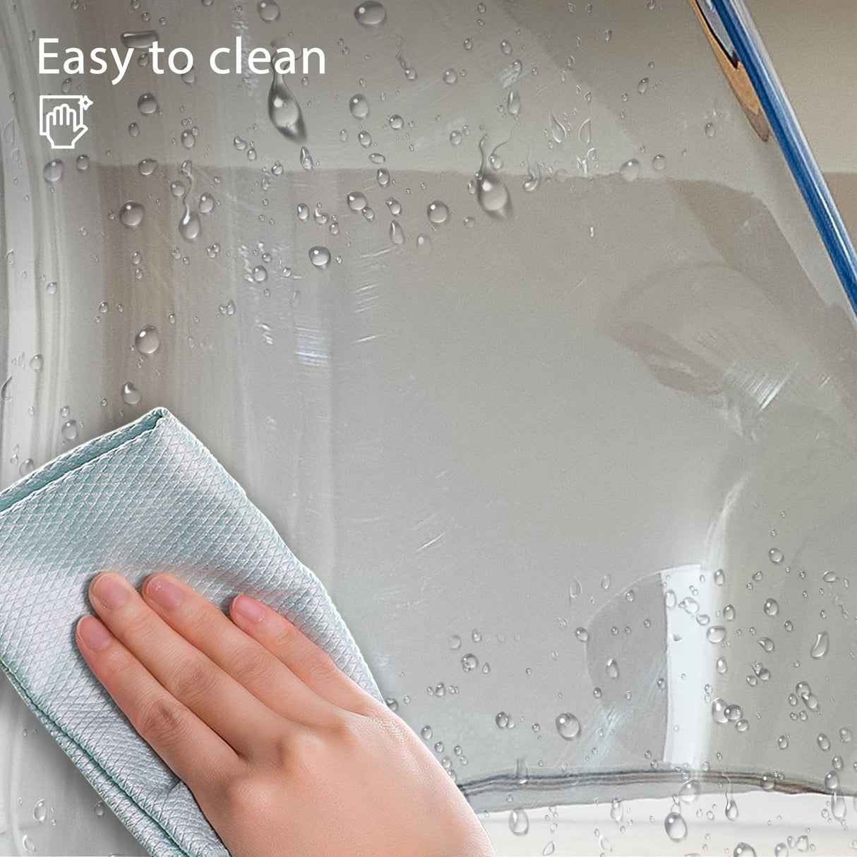 Clear Acrylic Desk Chair with Wheels