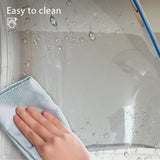 Clear Acrylic Desk Chair with Wheels